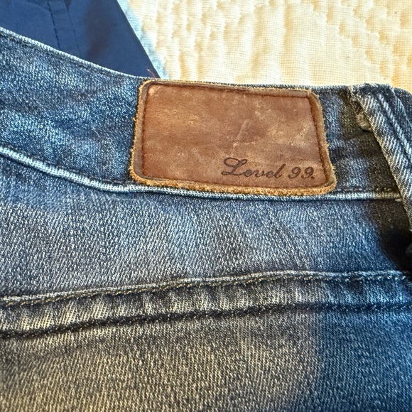 Anthropologie Level 99 Lily Skinny Straight blue pants - Picture 5 of 6